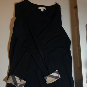 Burberry girls long sleeve check-detail